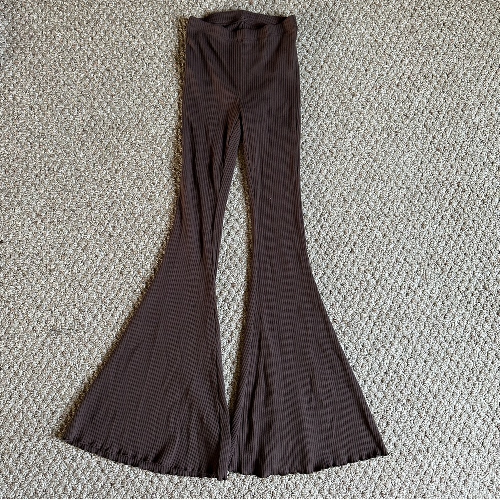 Brand new Aerie cotton flare pants